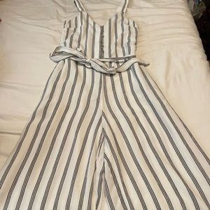 Striped Jumpsuit